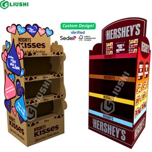 Kẹo Thực Phẩm Và Đồ Uống Bé Thực Phẩm Đồ Uống Kẹo Sô Cô La Biscuit Cửa Hàng Hiển Thị Các Tông Đứng Cho Bán Lẻ - Product Image 1