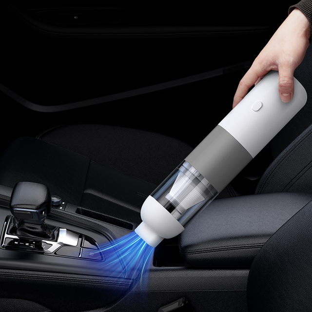 Mi Wireless Dual-Purpose Mini Handheld Vacuum Cleaner Portable ABS New Smart Home Car Dust Catcher