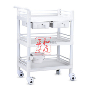 Abs Hospital <b>Trolley</b> Three Layer With Noise Free Caster For Medical Use - Product Image 5