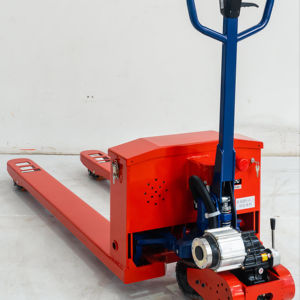 Manutention efficace des charges lourdes : Chariot électrique à palettes au lithium 5000-10000 kg, idéal pour le transport de marchandises industrielles en vrac - Product Image 1