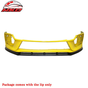 เหมาะสำหรับฟอร์ด โฟกัส อาร์เอส ปี 16-18 สปอยเลอร์กันชนหน้าแบบลิป  สีดำด้าน  วัสดุ PU คุณภาพสูง  อุปกรณ์ตกแต่งภายนอก - Product Image 4