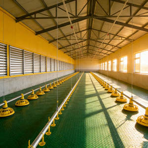 Poultry <b>Prefab</b> <b>Houses</b> Steel Structure Energy-Saving Design <b>Prefab</b> Layer Chicken <b>House</b> - Product Image 3