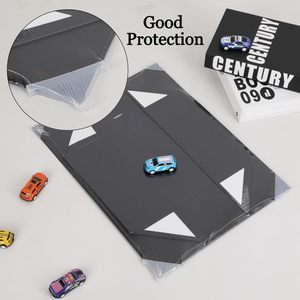 Caixa de Presente Magnética Ecológica Preta para Fita Dourada com Laminação Fosca, Design Dobrável, Inclui Papel de Preenchimento e Cartão de Saudação - Product Image 5