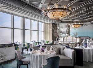 Hotel appartamento lobby in legno moderno light luxury beach <span class=keywords><strong>cafe</strong></span> 5 stelle ristorante in marmo tavoli e sedie - Product Image 5