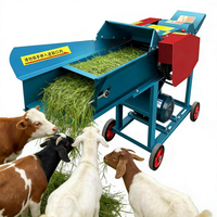 Machine de traitement des aliments portable pour usage domestique, broyeur d'aliments durable, haute productivité, alimenté par moteur, pour l'élevage