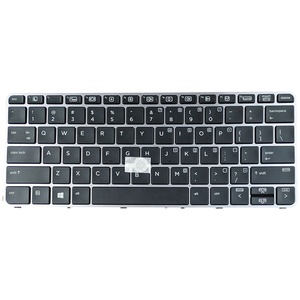 Clavier d'ordinateur portable pour <span class=keywords><strong>HP</strong></span> Elitebook <span class=keywords><strong>725</strong></span> <span class=keywords><strong>G3</strong></span> 820 <span class=keywords><strong>G3</strong></span> <span class=keywords><strong>725</strong></span> G4 820 G4 828 G4 Series - Product Image 2