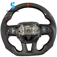 Volant en fibre de carbone forgé sur mesure pour Dodge Charger Scat Pack Rt Challenger Durango Hellcat SRT8 Accessoires