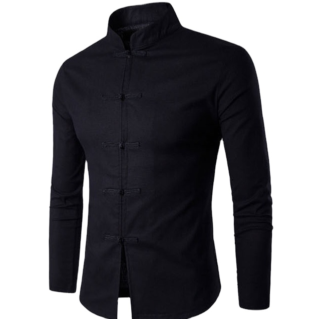 Encuentre el mejor fabricante de camisas tradicionales chinas hombres y camisas  tradicionales chinas hombres para el mercado de hablantes de spanish en  alibaba.com