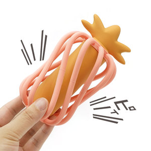 Wolife-Hochet en silicone sans Bpa, <span class=keywords><strong>jouet</strong></span> éducatif en forme de poire, parfait <span class=keywords><strong>pour</strong></span> les bébés de <span class=keywords><strong>3</strong></span> <span class=keywords><strong>mois</strong></span> et plus, design original - Product Image 5