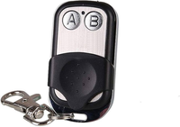 Télécommande sans fil pour porte de garage 433 MHz avec 2 boutons