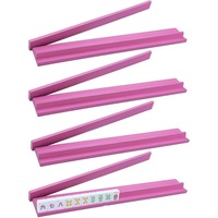 Support de Mahjong Américain en Bois de 20 Pouces avec Tiges Magnétiques, pour 4 Joueurs, Fait Main, Portable, Résistant à l'Eau, Durable, Divertissement Familial