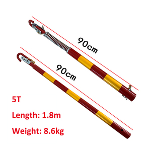 Di alta qualità 3T/5T/8T/20T/50T Anti-posteriore collisione <span class=keywords><strong>barra</strong></span> di trazione per veicoli rimorchi di salvataggio in acciaio auto strumenti di traino <span class=keywords><strong>barra</strong></span> luminosa - Product Image 5