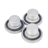 Bouchon de vidange d'huile moteur 90502556 96041864 pour Chevrolet pour Astra 2000-2008 Métal Argenté