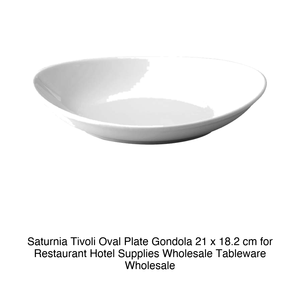 Plato Ovalado Tivoli Gondola 21 × 18.2 cm Saturnia - Product Image 2