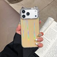 Coque de téléphone scintillante mignonne pour iPhone 18 Pro 17 Air 15 16 11 12 13 Pro Max 14 16 Plus, protection antichoc Bling Bling