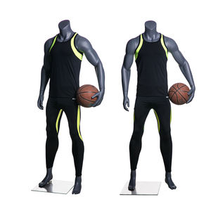 Maniquí de Baloncesto de Fibra de Vidrio, Maniquí Masculino sin Cabeza de Cuerpo Completo, Exhibición de Ropa con Ventana, a la Venta, a la Venta, Al por Mayor, a la Moda, <span class=keywords><strong>para</strong></span> Hombre - Product Image 4