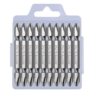 Broppe S2 Ph2 Screwdriver Bit Set 10 Pcs Magnetic Phillips Drill Bits For Electric Drill - Product Image 1