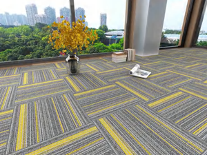 Baldosas de Alfombra Comerciales de PP Impermeables, Antideslizantes, para Uso en el Hogar y la Oficina, Diseño Moderno - Product Image 3