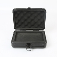 Étui de cartes améliorées pour cartes PSA, stockage en aluminium noir 1 pièce