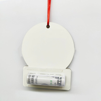 Pochettes en plastique vierges pour cartes cadeaux/monnaie, imprimables par sublimation, en MDF, écologiques et durables, série Cadeaux de Remise de Diplôme