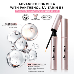 Suero Vegano de Rápida Acción para el Crecimiento de Pestañas con Aceite de Ricino y Bio-proteínas, Hidratante, 3ml, Resultados en 7-14 Días - Product Image 3