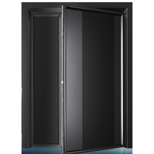 Cerradura Digital de Alta Seguridad F01 de 3 Puntos con Pantalla a Color de 5 Pulgadas para Puerta de Entrada Pivotante Residencial - Product Image 1