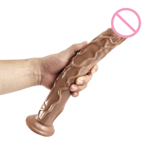 Über Länge Penis Riesiger Schwarzer <span class=keywords><strong>Dildo</strong></span> Sexy Weiblicher Riesen <span class=keywords><strong>dildo</strong></span> Muschi Masturbation Automatischer Realistischer <span class=keywords><strong>Dildo</strong></span> Für Frauen - Product Image 4