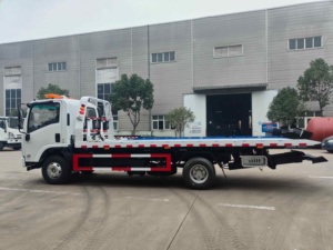 Camion <span class=keywords><strong>de</strong></span> remorquage à plateau coulissant KV100, camion <span class=keywords><strong>de</strong></span> remorquage à double plateau, dépanneuse à plateau 4 tonnes avec treuil hydraulique, véhicule <span class=keywords><strong>de</strong></span> sauvetage routier à <span class=keywords><strong>vendre</strong></span> - Product Image 5