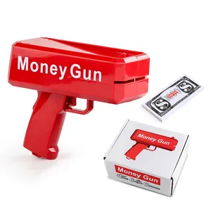 고출력 전기 화폐 스프레이 건, 지폐 총, 미국 달러 장난감 총의 업그레이드 버전