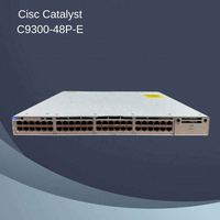 Nouveau commutateur PoE+ Cisco C9300-48P-E série 48 ports avec 4 ports SFP Gigabit Uplink, point d'accès Cisco Catalyst C9300-48P-E