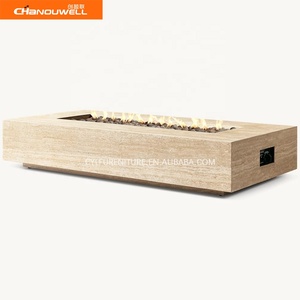 Vente chaude Portable Bio <span class=keywords><strong>Ethanol</strong></span> Béton Ciment Cheminée Foyer de Table - Product Image 2