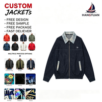 Veste en jean vintage unisexe pour homme, épaules structurées, en denim de niche, avec éléments détachables, style streetwear, veste d'hiver pour homme et pour couples