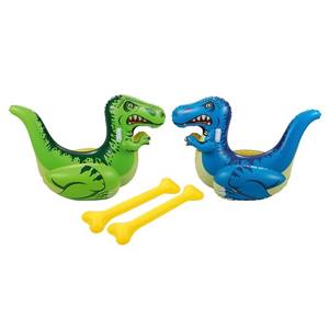Jouets de piscine gonflables en PVC pour enfants et adultes, jeu de combat de dinosaures flottant pour la piscine - Product Image 4