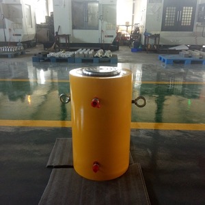 High Tonnage DQ Series Double Acting Hydraulic Cylinder <strong>Jacks</strong> with Saddle Pad - Product Image 1
