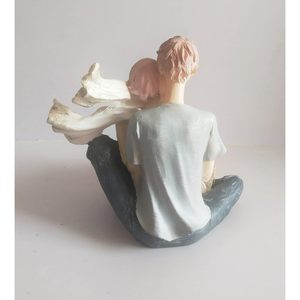 PARIJAT HANDICRAFT Romantic Resin Couple Idol Home Shelves Decor Gift for Boyfriend or <b>Girlfriend</b> on Valentine's Day - Product Image 2