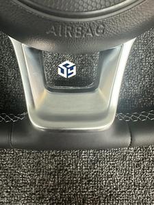 Maßgefertigtes R-Line Leder-Lenkrad für Volkswagen VW Polo Golf R MK7.5 MK6 MK7 MK8 Jetta Passat CC <span class=keywords><strong>B6</strong></span> B7 B8 - Product Image 5