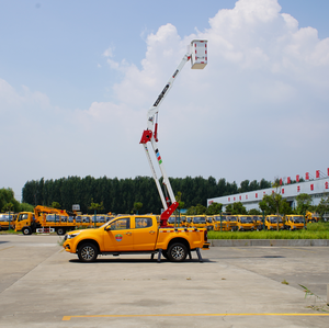 Xe bán tải 14m gắn nền tảng làm việc trên không xô cách nhiệt với Kính thiên văn bùng nổ - Product Image 4