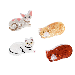 Sáng Tạo Sản Phẩm Mới Nhỏ Dễ Thương Mèo Móng Vuốt Tóc Động Vật Vật Liệu Bền Động Vật Phim Hoạt Hình Động Vật Acetate Tóc Claw <span class=keywords><strong>Clip</strong></span> - Product Image 3