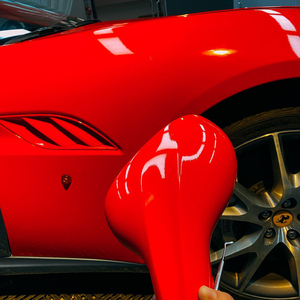 NICK Factory Auto Wrap Super Gloss Metal <span class=keywords><strong>Soul</strong></span> Rouge OEM/ODM Autocollants de carrosserie Amovibles en forme de logo Autocollants de voiture en gros - Product Image 3