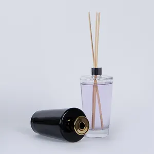 最优惠的价格芳香豪华设计玻璃瓶带盖芦苇扩散器500毫升