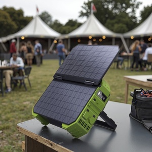 Station d'alimentation portable universelle étanche 600W, alimentation solaire, camping en plein air, stockage d'énergie mobile d'urgence - Product Image 1