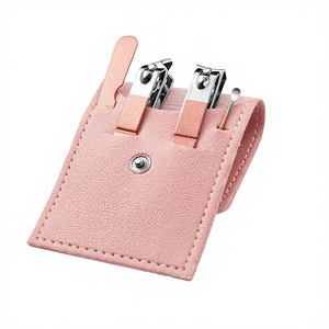 Custom High Quality Stainless Steel Manicure Set Mini Portable <b>Nail</b> Clippers <b>Nail</b> Trimmer Travel Grooming <b>Kit</b> for Men Women - Product Image 3