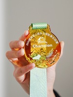 2024 nouveau Style acrylique médaille compétition Souvenir utile blanc peut être personnalisé Style médaille