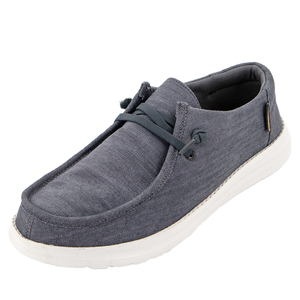 Mocassins en toile pour femmes, chaussures plates décontractées, respirantes et confortables - Product Image 1