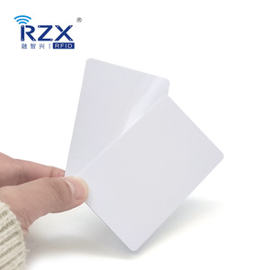 प्रिंट करने योग्य खाली सफेद <span class=keywords><strong>RFid</strong></span> कार्ड 13.56mhz nfc व्यवसाय कार्ड 85.5*54mm pvc स्मार्ट कार्ड समर्थन पढ़ने और लिखना - Product Image 3