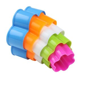 5 cái Hình dạng hoa tùy chỉnh nhựa fondant Cookie Máy cắt set khuôn với Baking công cụ - Product Image 3