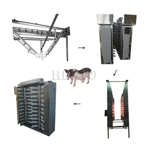 Advanced Structure Pig Dehairer Slaughter Line / Pig Slaughtering Machinery / Electric Pig Killer