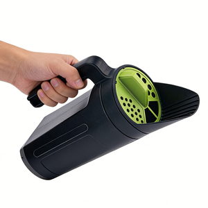 Eco-friendly Food Grade Plastic Garden <strong>Seeder</strong> Adjustable Seed Fertilizer Salt Spreader Hand Held Ice Melt Shaker With Handle - Product Image 1