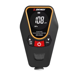 SNDWAY SW-6300A 측정 가능한 0-1200 Um 페인트 두께 측정기 자동차용 휴대용 코팅 두께 게이지 - Product Image 1