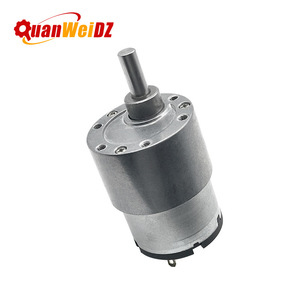 Motorreductor en miniatura QuanWeiDZ 37GB-520 de 42 mm con imán permanente de CC y codificador de montaje con brida para máquinas de cocina automáticas - Product Image 1